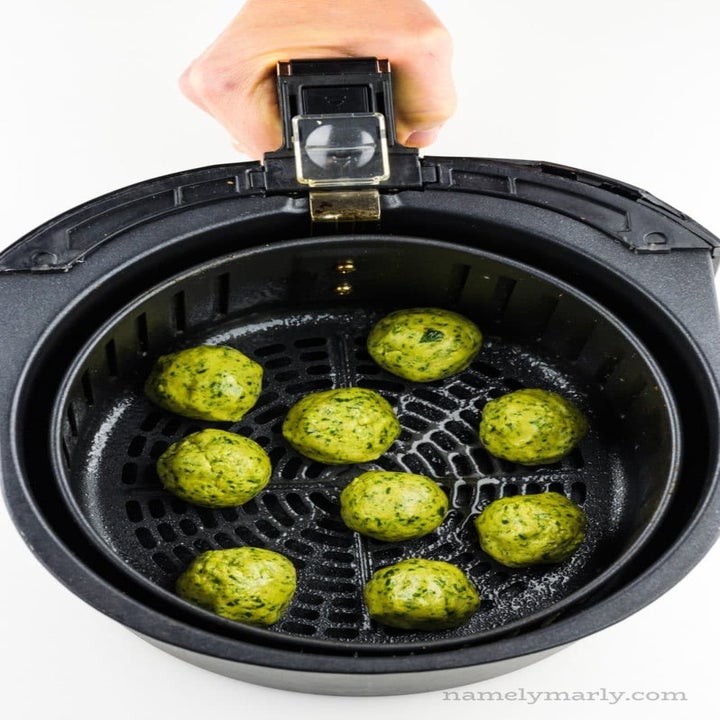 Air fryer falafel